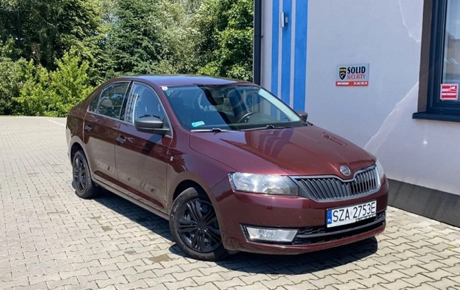 Skoda RAPID cena 26900 przebieg: 184450, rok produkcji 2013 z Szczecinek małe 596